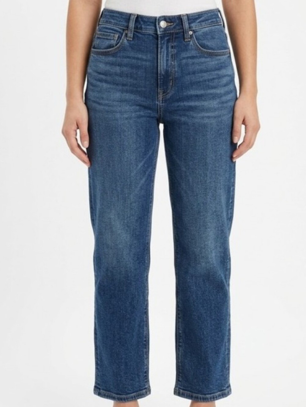 American Eagle Curvy Straight Jeans Size 16 Short